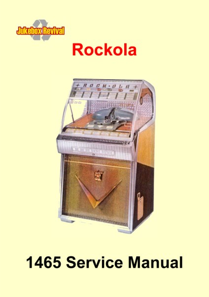 1958 Service manual model 1465