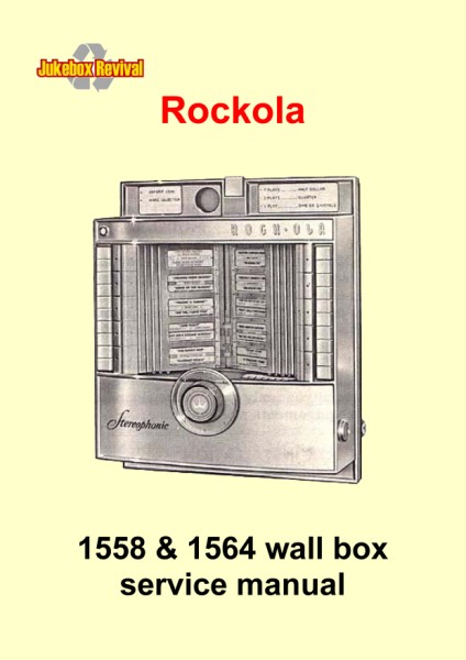 Service manual wall box 1558 & 1564