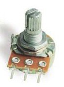 Potmeter mono Lineair 16 mm Potmeter mono Lineair 16 mm