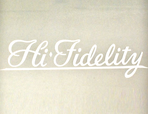 Wurlitzer 1700 Hi-Fidelity stikker voor de ruit