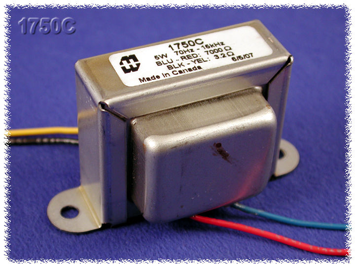 Output transformer 1750C Fender Champ, Vibro-Champ, Bronco Output transformer 1750C Fender Champ, Vibro-Champ, Bronco