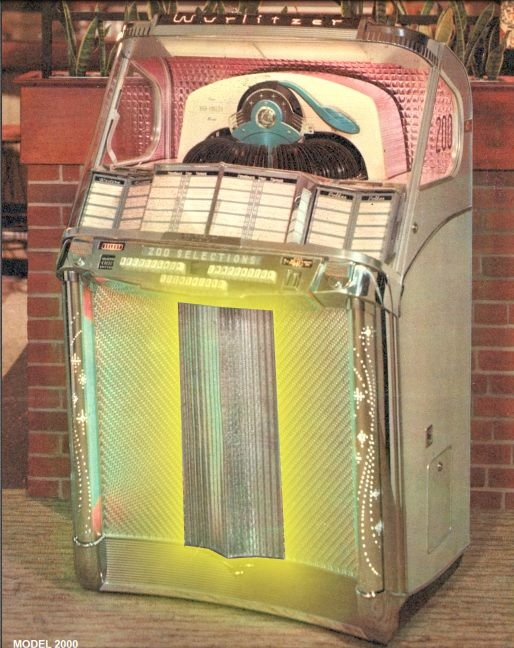 Wurlitzer 1900 / 2000 Grill Screen Center - part# 64821