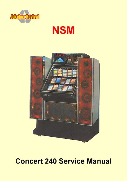 Service manual 1982 1985 NSM Concert 240 I