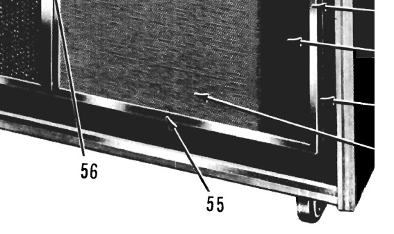 Rockola 425: 39832 - Lower Extrusion R.H. Door
