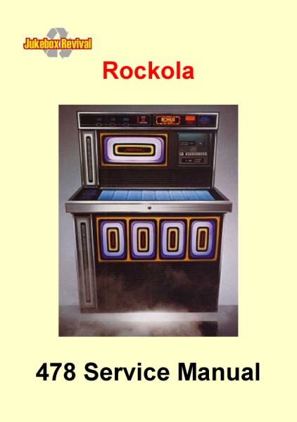 1978-1981 Service manual model 478 & 484