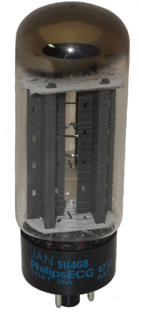 Buis 5U4GB NOS JAN Philips ECG Buis 5U4GB NOS JAN Philips ECG