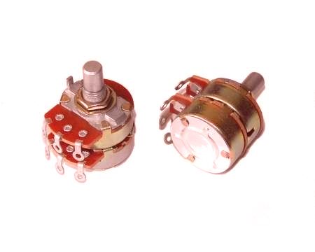 potmeter ALPHA lineair stereo 24 mm potmeter ALPHA lineair stereo 24 mm