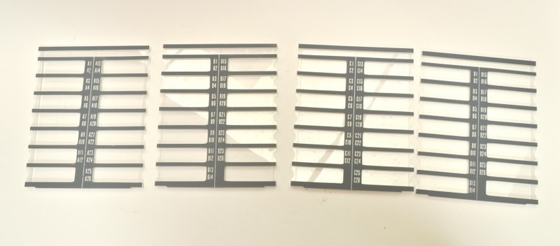 Wurlitzer 1800 Titelracks