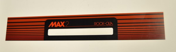Rockola 481 Max 2 plastic NOS part# 53773