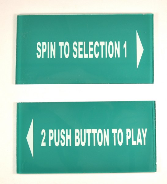 AMI J instructieglaasjes (set van 2) glas