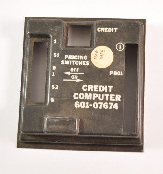 Cover Credit Computer 601-07674 (R-80s)