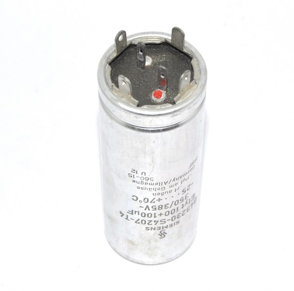 Bekerelco 100+100 uF 385 - 350V Siemens NOS