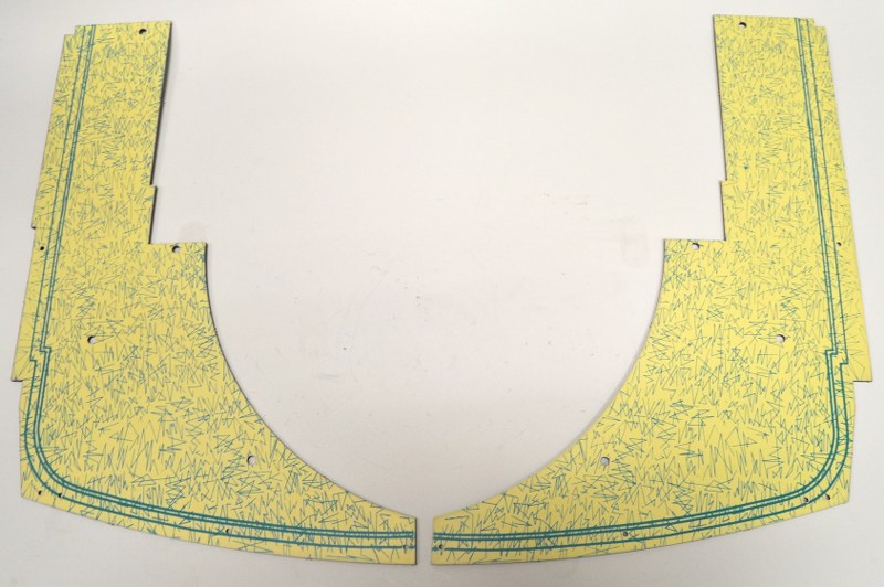 Wurlitzer 2104 afdekplaten mechaniek