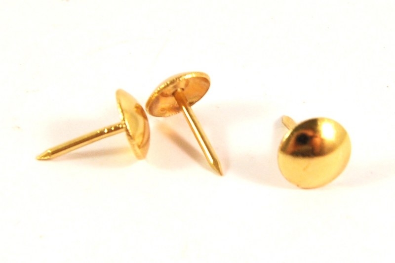 Seeburg M100C Tacks for baseplate upholstering (gold) - part# 83022
