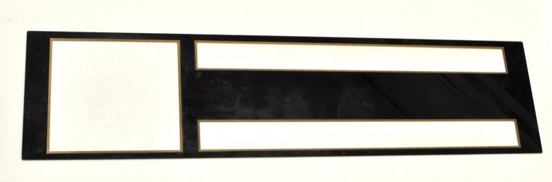 Wurlitzer 2700 Canopy Decorative Glass - part# 122161 Wurlitzer 2700 Canopy Decorative Glass - part# 122161