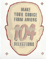 Wurlitzer 104 selections decal