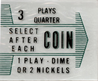 L100, 101 coins glas L100, 101 coins glas