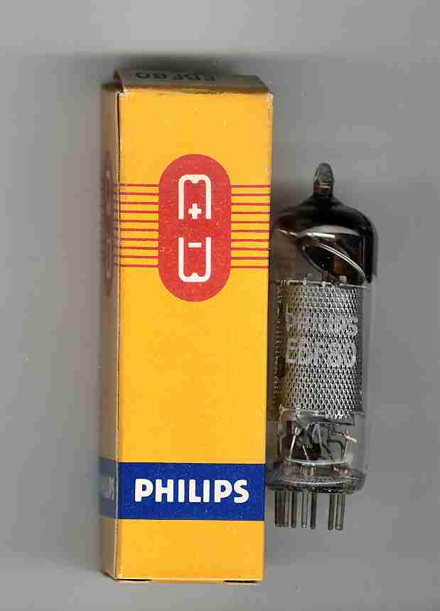 Buis EBF80 = 6N8 Philips