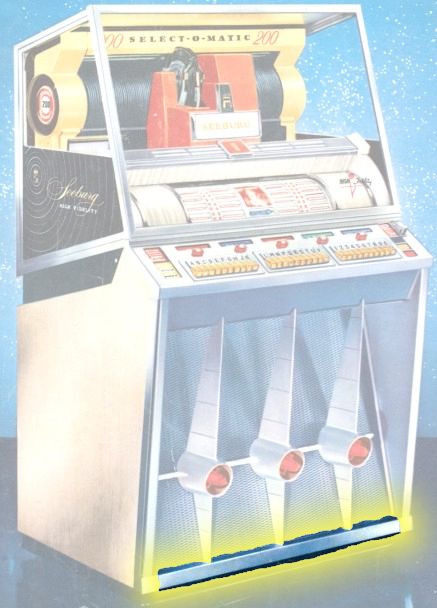 Seeburg KD200 Schopplaat