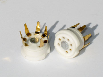 7 polige keramische buisvoet pcb verguld