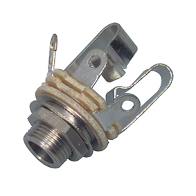 6.3 mm chassisdeel stereo