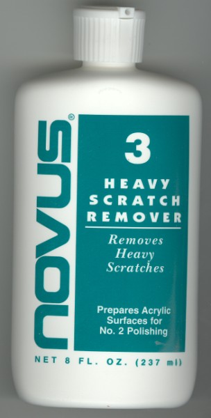 Novus # 3 heavy scratch remover 8 oz.