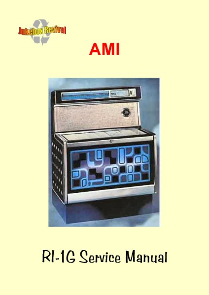 1974 Service manual RI-1G Heritage