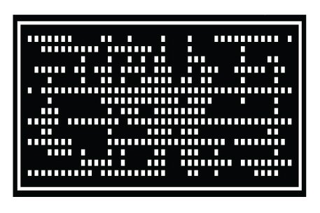 Rockola 454 midden paneel stikker