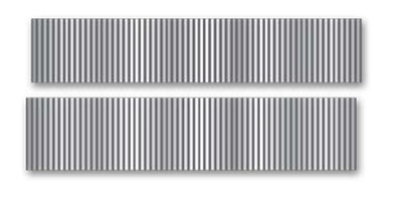 Seeburg Q100 en Q160 kast folies voorkant (2 stuks)