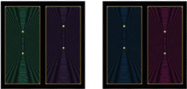 Seeburg LS2 Front  Backlit Display Panels (2x)