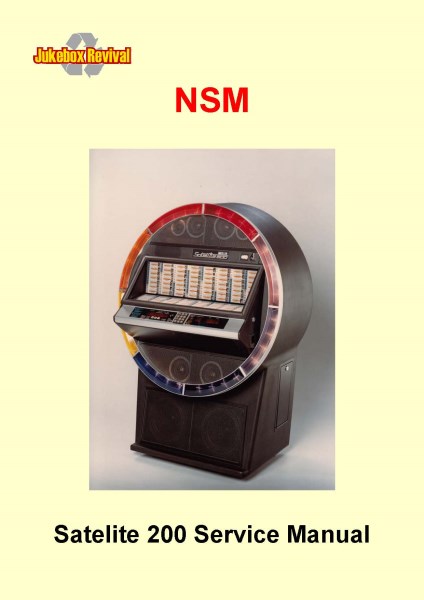 Service Manual NSM 1982 1989 Satelite 200