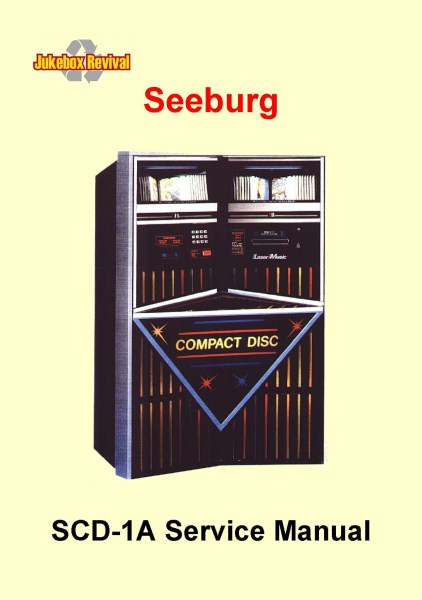 1988 Service manual SCD–1A – Laser Music (CD jukebox)