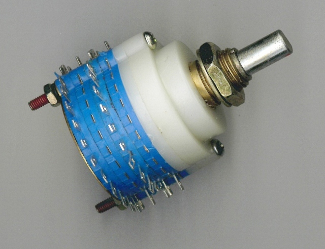 Draaischakelaar 2 contacten 23 standen