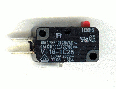 Microswitch klein Omron