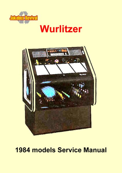 Service manual Wurlitzers 1984