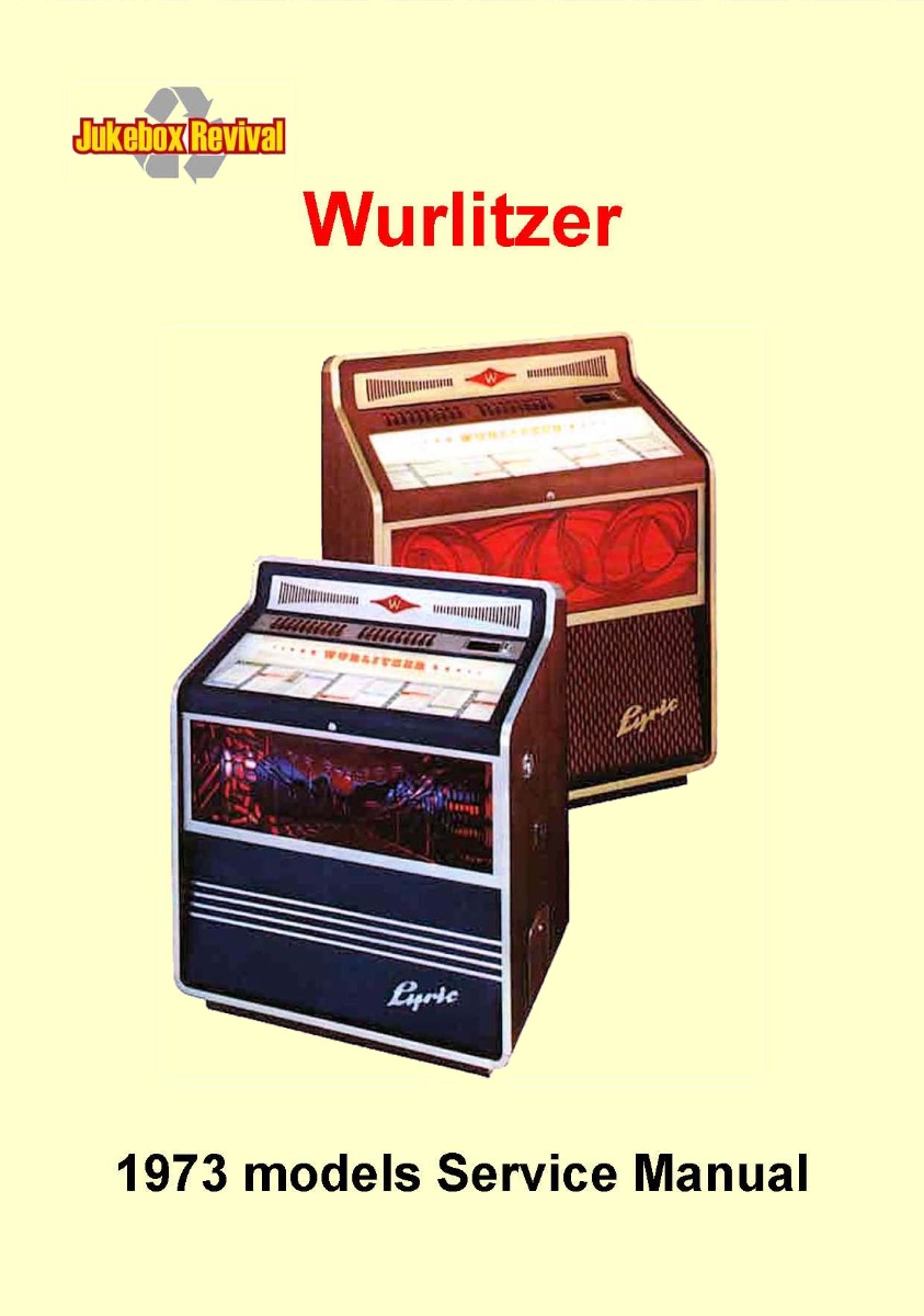 Service manual Wurlitzers 1973