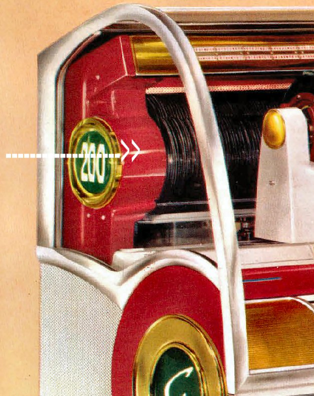 Zijruitje Seeburg V/VL200