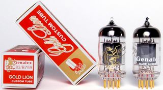 Valvola Genalex Gold Lion E88CC / 6922 – Doppio Triodo Con Perni Placcati Oro – Testata Doppia