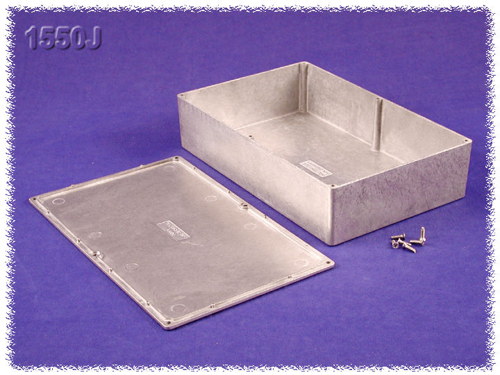 Hammond Electronics 1590CE Universele behuizing 120 x 100 x 64 Aluminium Spuitgieten Aluminium 1 stuk(s