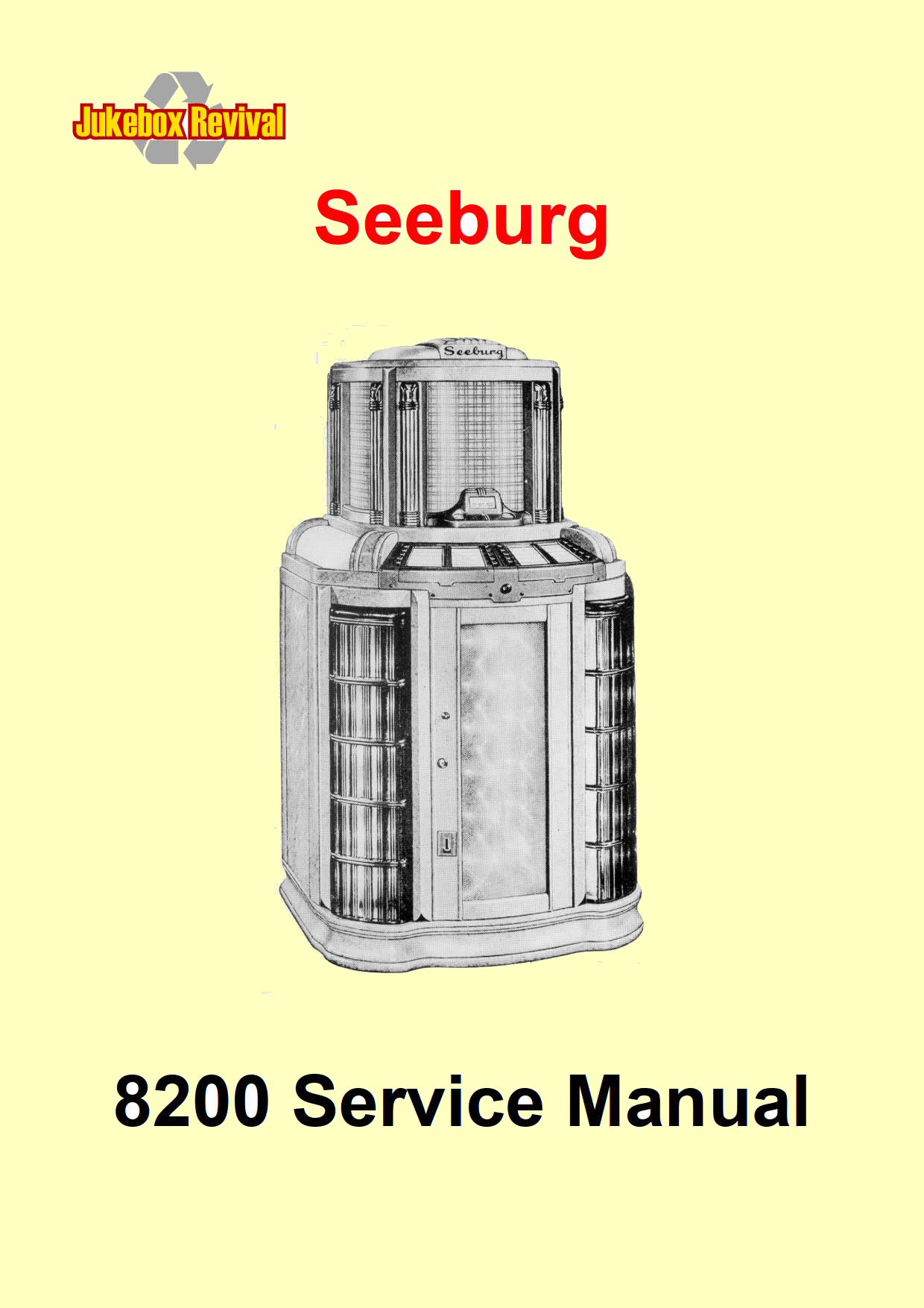 1942 Service manual 8200 series Jukebox Revival