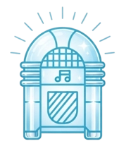 Musikboxen Restauriert