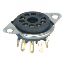 9 polige buisvoet Belton gold plated