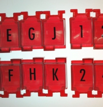 Complete set knoppen voor AMI J