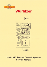 1938 –1945 remote control systems service manual