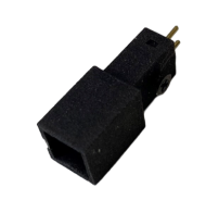 Seeburg adapter from mono (redhead)  to stereo cartridge (showcase)