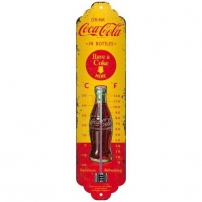 Coca Cola Thermometer 6,5 x 28 cm