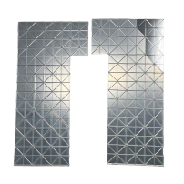 Seeburg 100G en 100W spiegeltjes voor achterwand - onderdeel 406426 / 426427