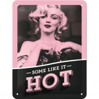 Marylin Monroe Tin Sign embossed 15 x 20 cm