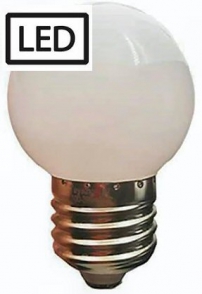 Lamp 110-245 Volt 1 Watt LED (equivalent 7,5-10 Watt)
