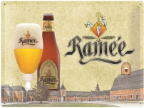 Ramee Bier Blechschild geprägt 40 x 30 cm